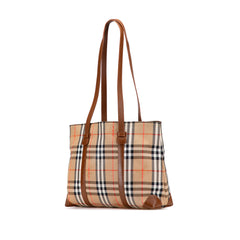 Haymarket Check Canvas Tote