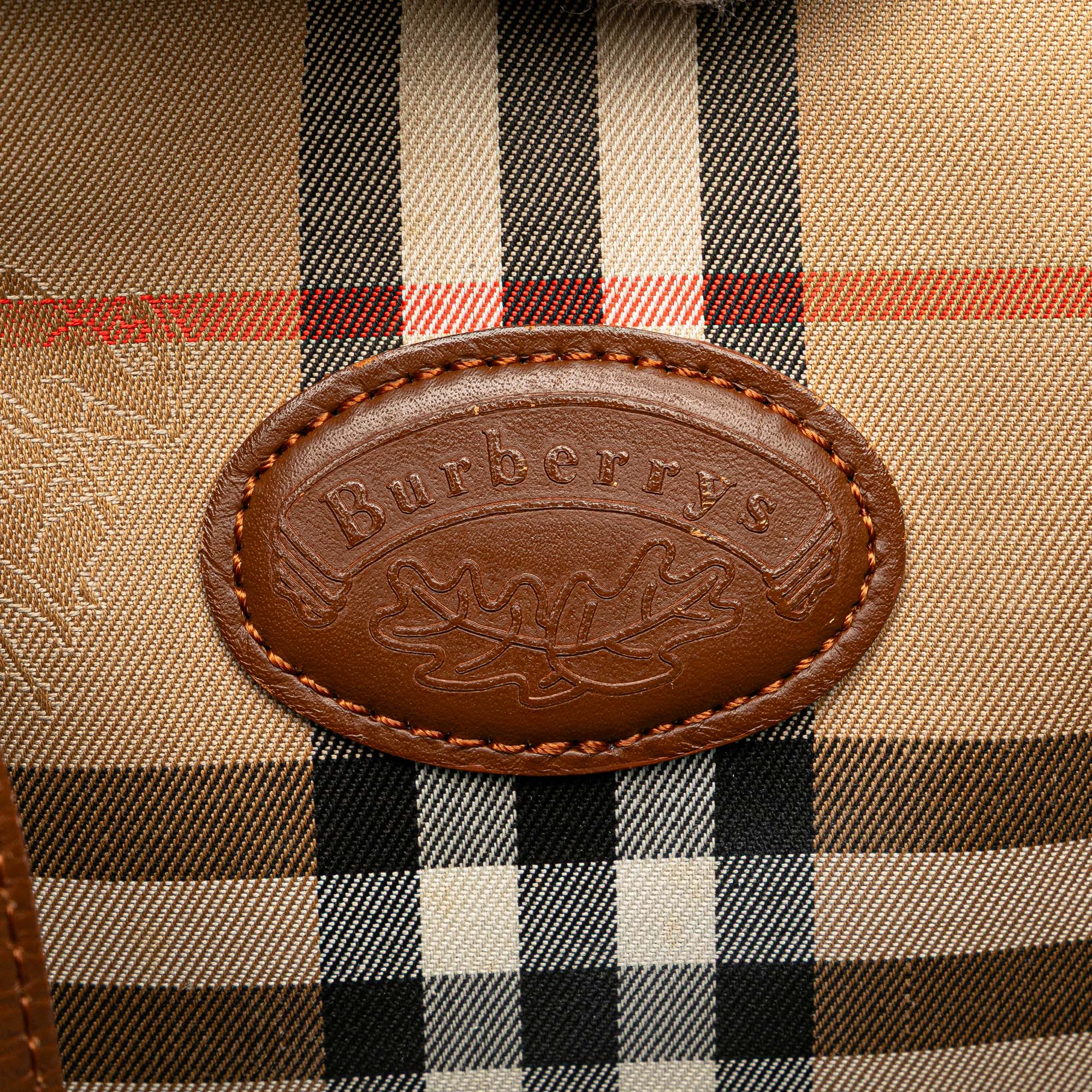 Haymarket Check Canvas Tote