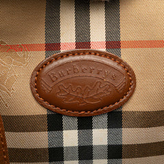 Haymarket Check Canvas Tote