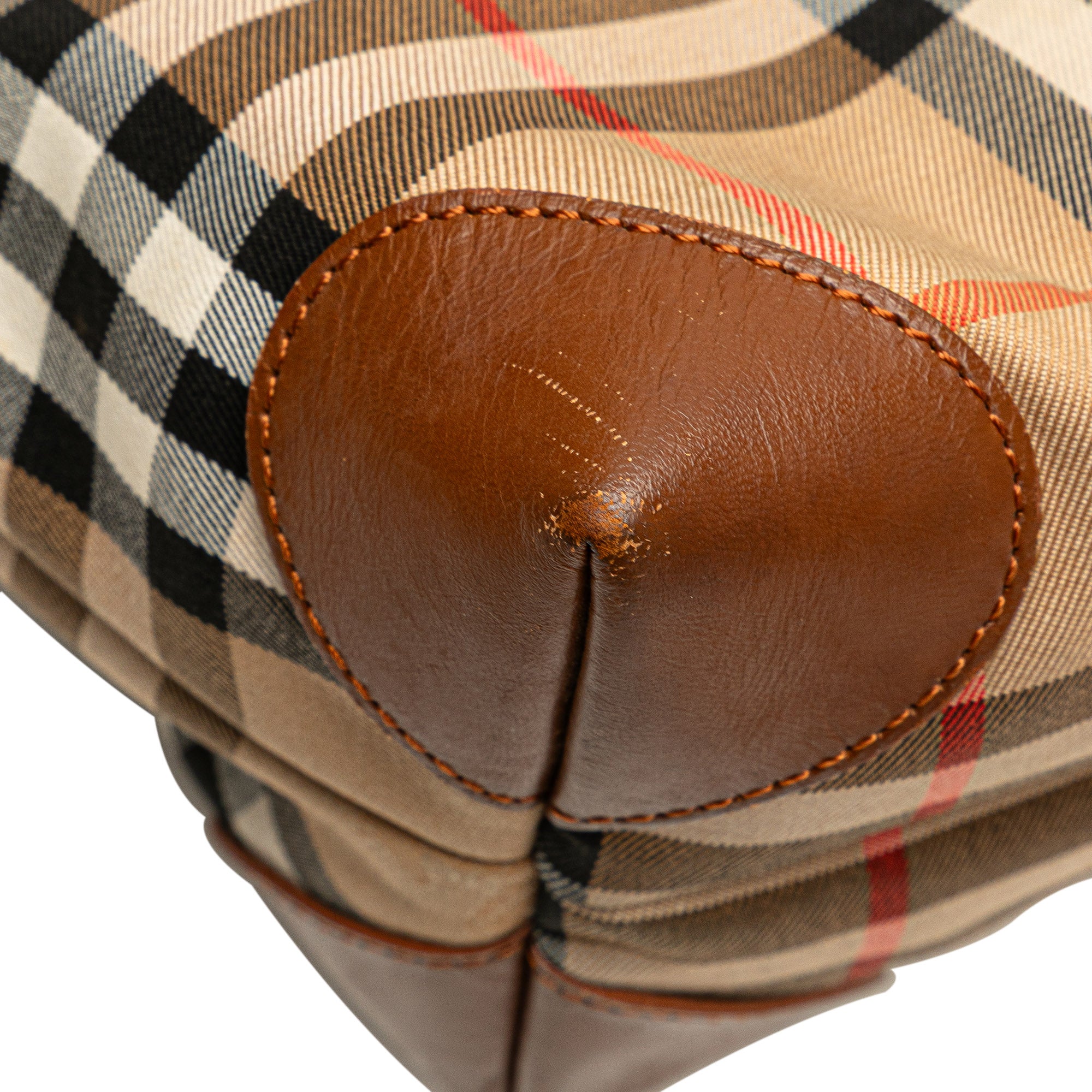 Haymarket Check Canvas Tote