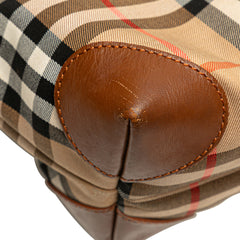 Haymarket Check Canvas Tote