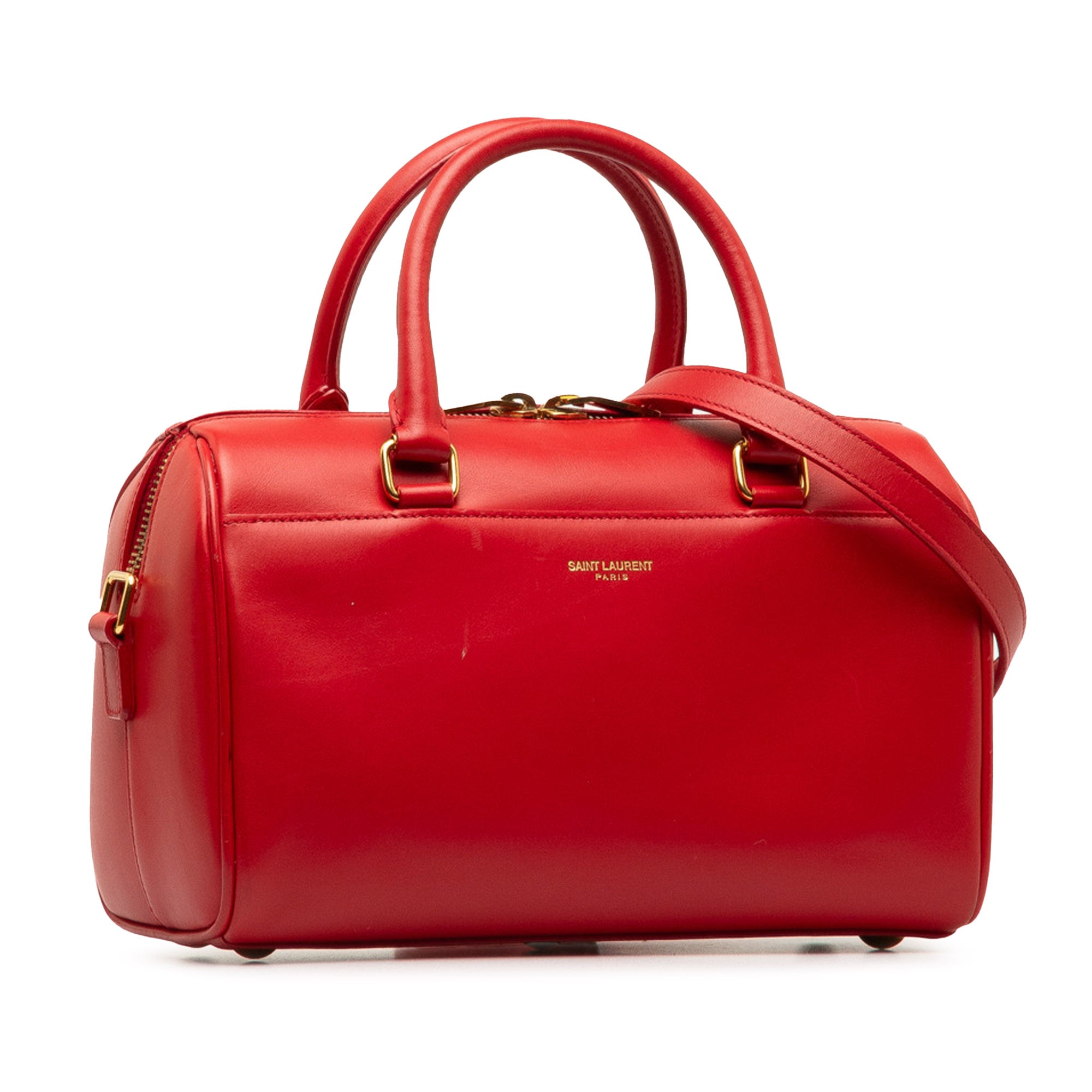 Classic Baby Duffle Leather Satchel_1