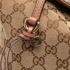Medium GG Canvas Bree Satchel
