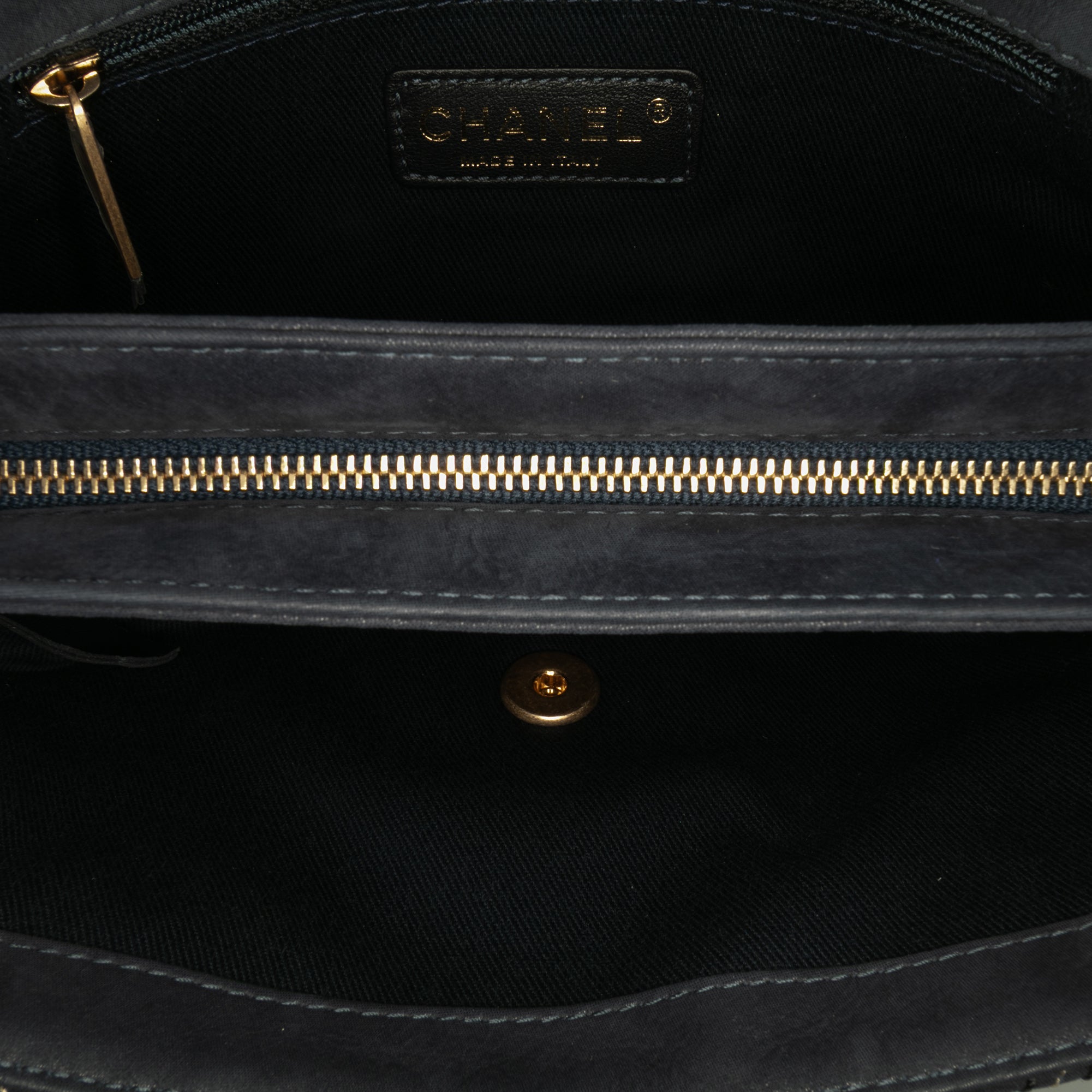 Medium Quilted Calfskin Triple Stitched Flap