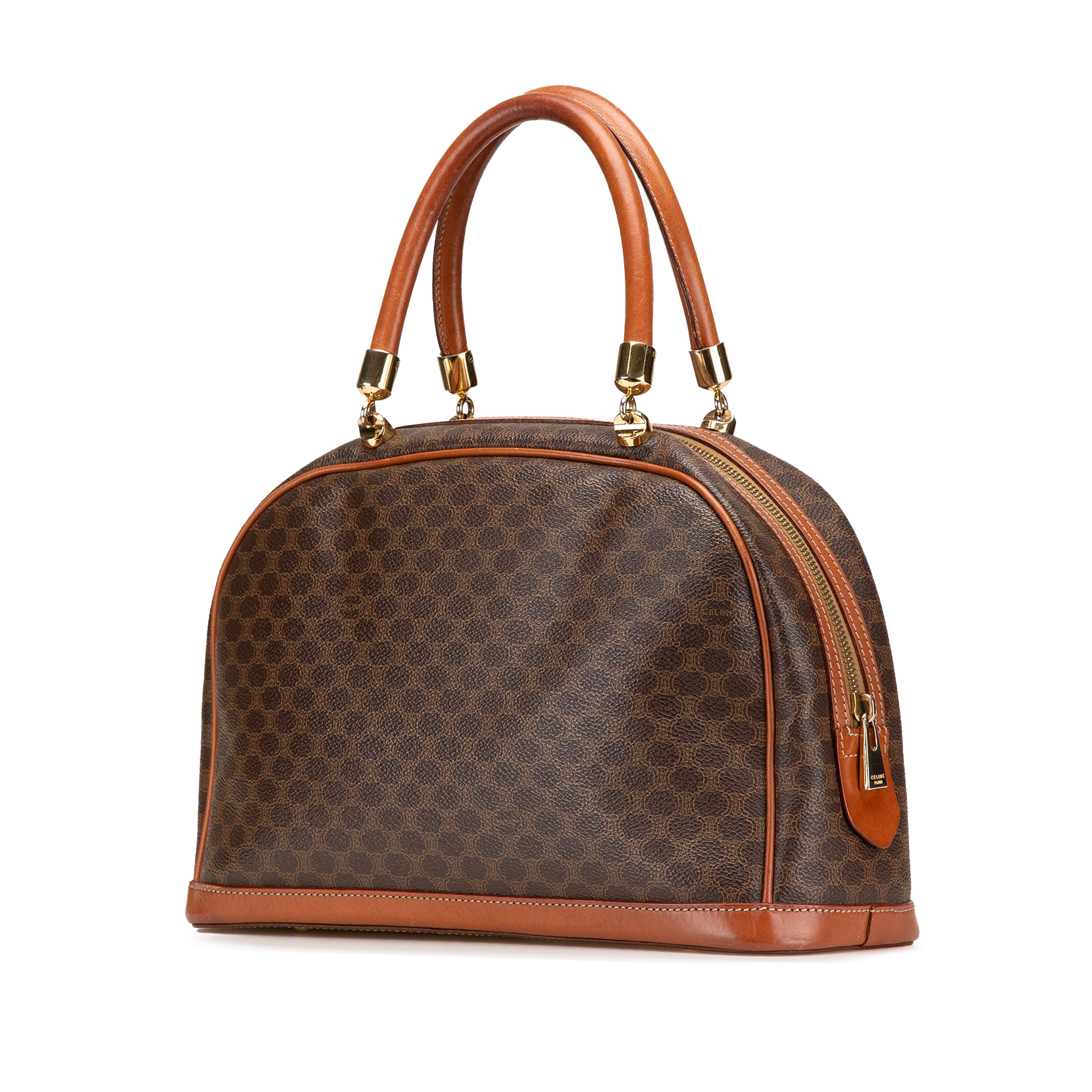 Macadam Coated Canvas Handbag