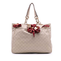 Large Guccissima Positano Scarf Tote