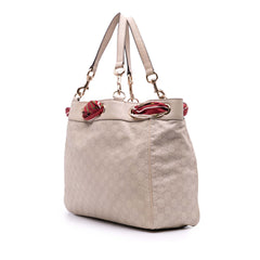 Large Guccissima Positano Scarf Tote