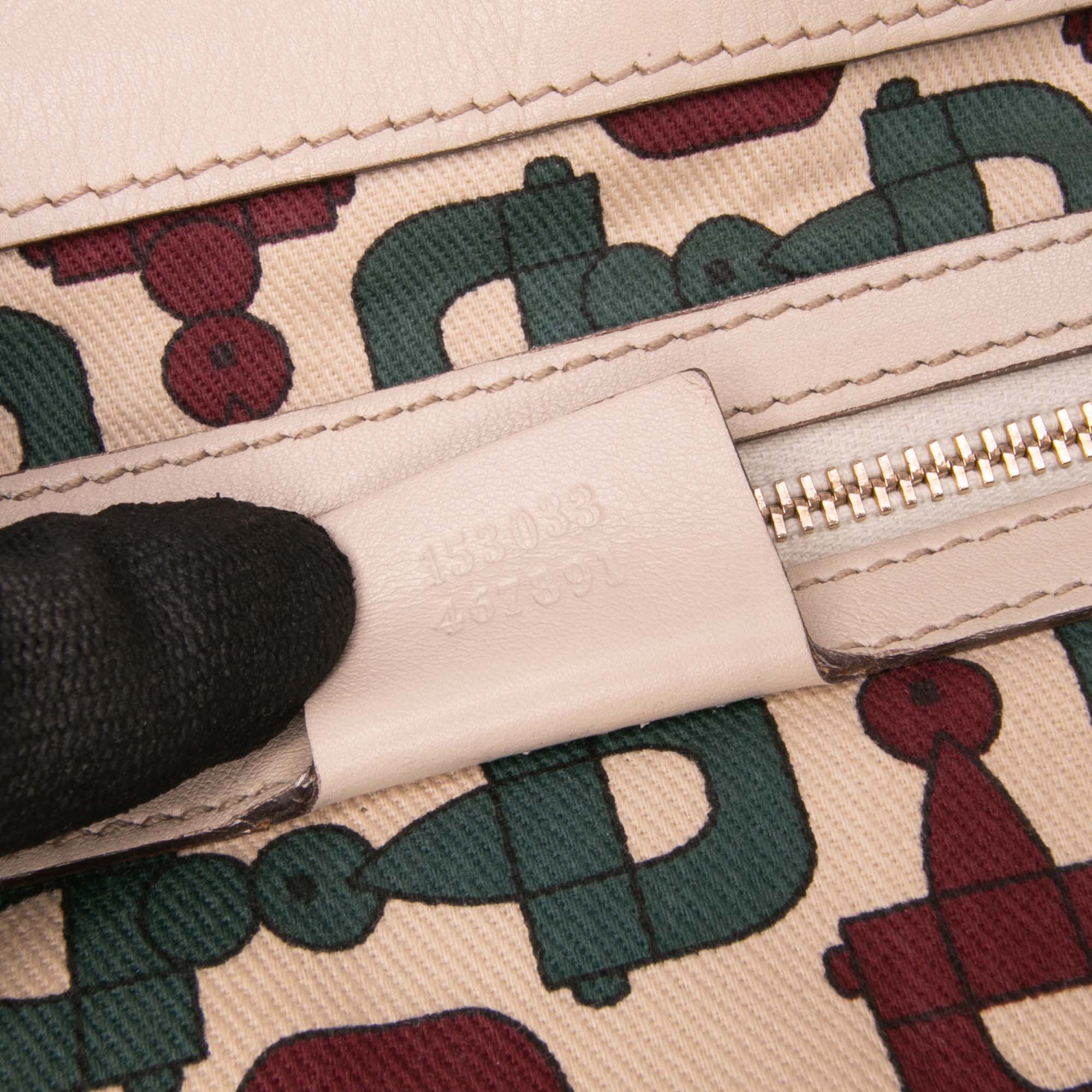 Large Guccissima Positano Scarf Tote
