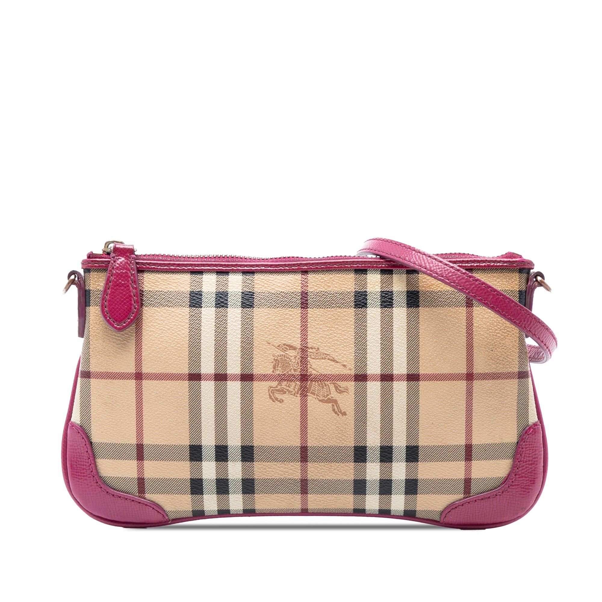 Haymarket Check Coated Canvas Peyton Crossbody