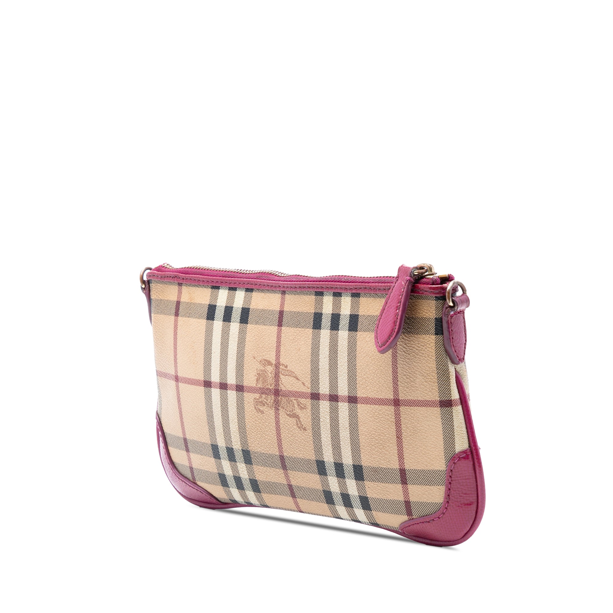 Haymarket Check Coated Canvas Peyton Crossbody