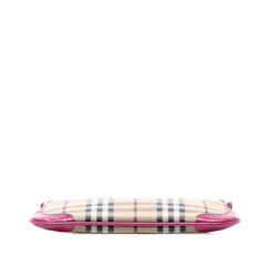 Haymarket Check Coated Canvas Peyton Crossbody