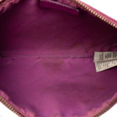 Haymarket Check Coated Canvas Peyton Crossbody