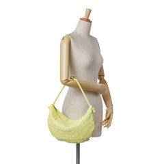 Medium Lambskin Intrecciato Turn Pouch