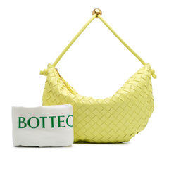Medium Lambskin Intrecciato Turn Pouch