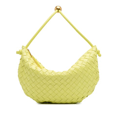 Medium Lambskin Intrecciato Turn Pouch
