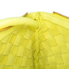 Medium Lambskin Intrecciato Turn Pouch
