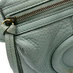 Leather Twill Satchel