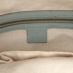 Leather Twill Satchel