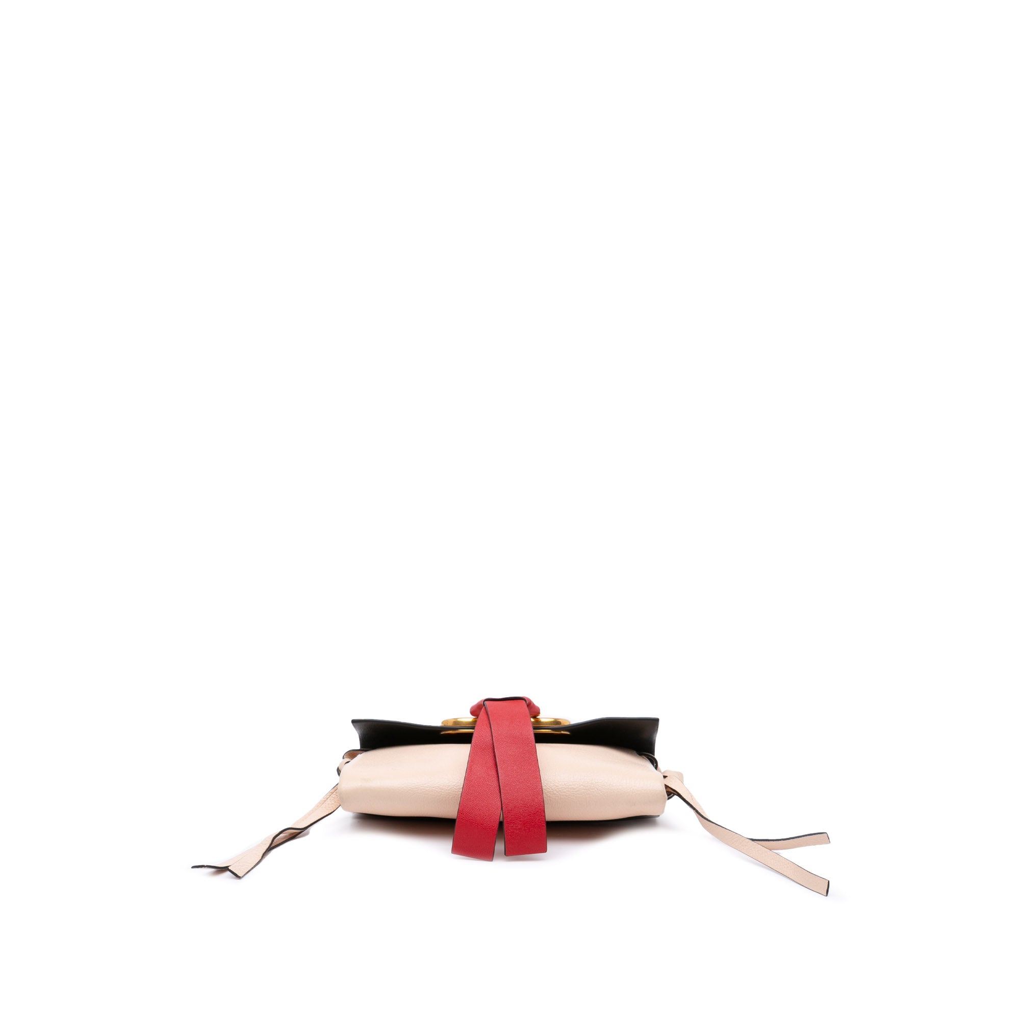 Leather VRing Clutch