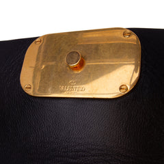 Leather VRing Clutch