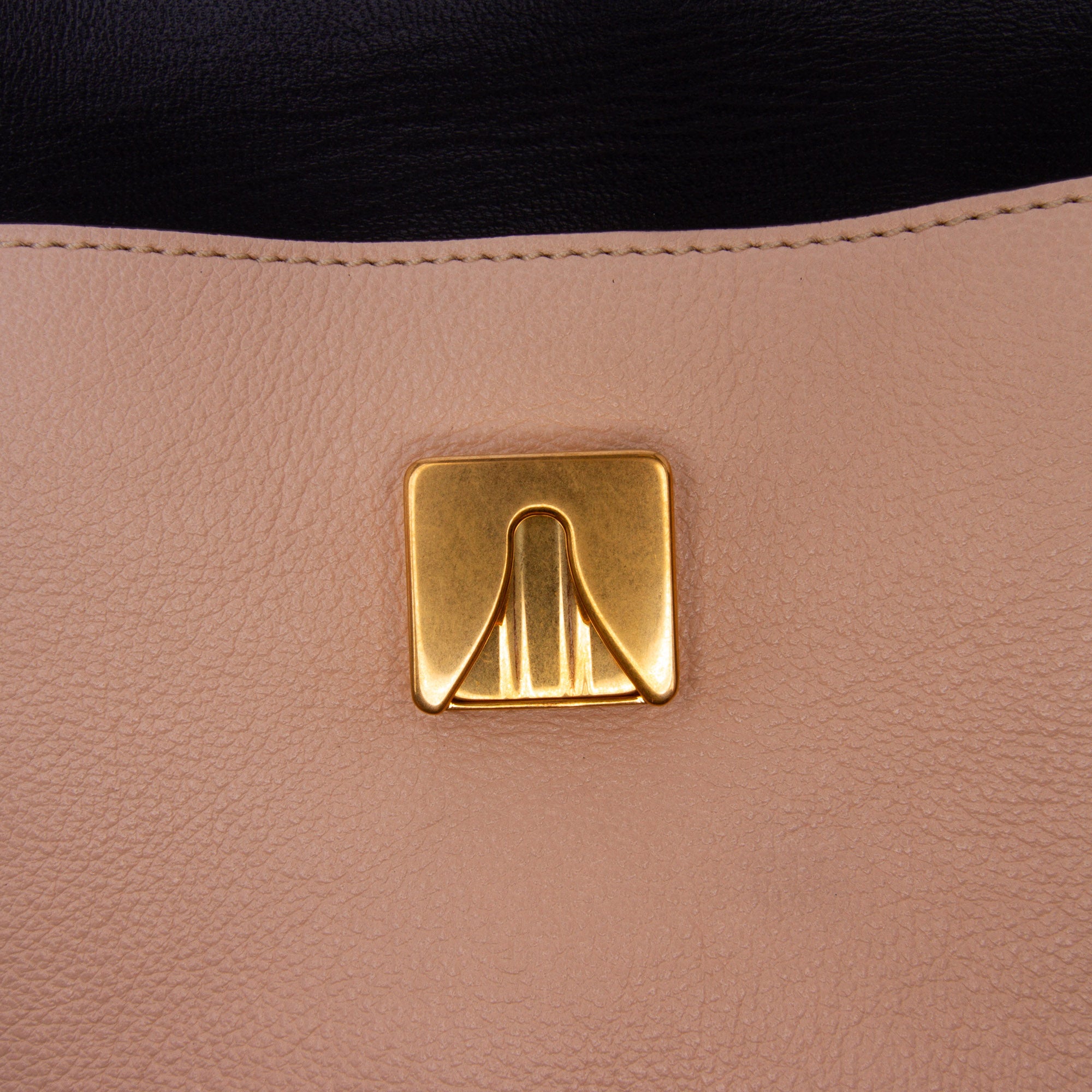 Leather VRing Clutch