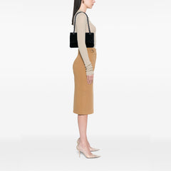 Medium Classic Velvet Double Flap