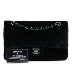 Medium Classic Velvet Double Flap