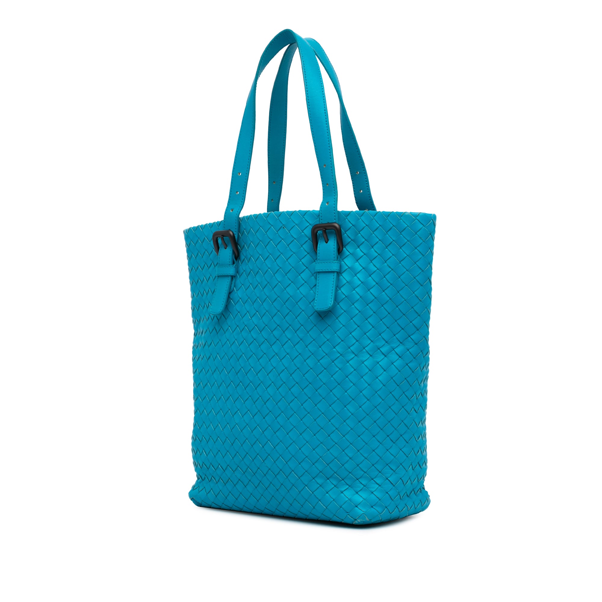 Nappa Intrecciato Belted Tote