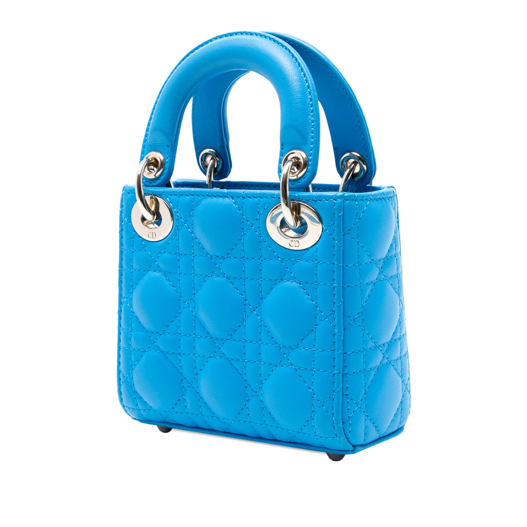 Micro Lambskin Cannage Lady Dior