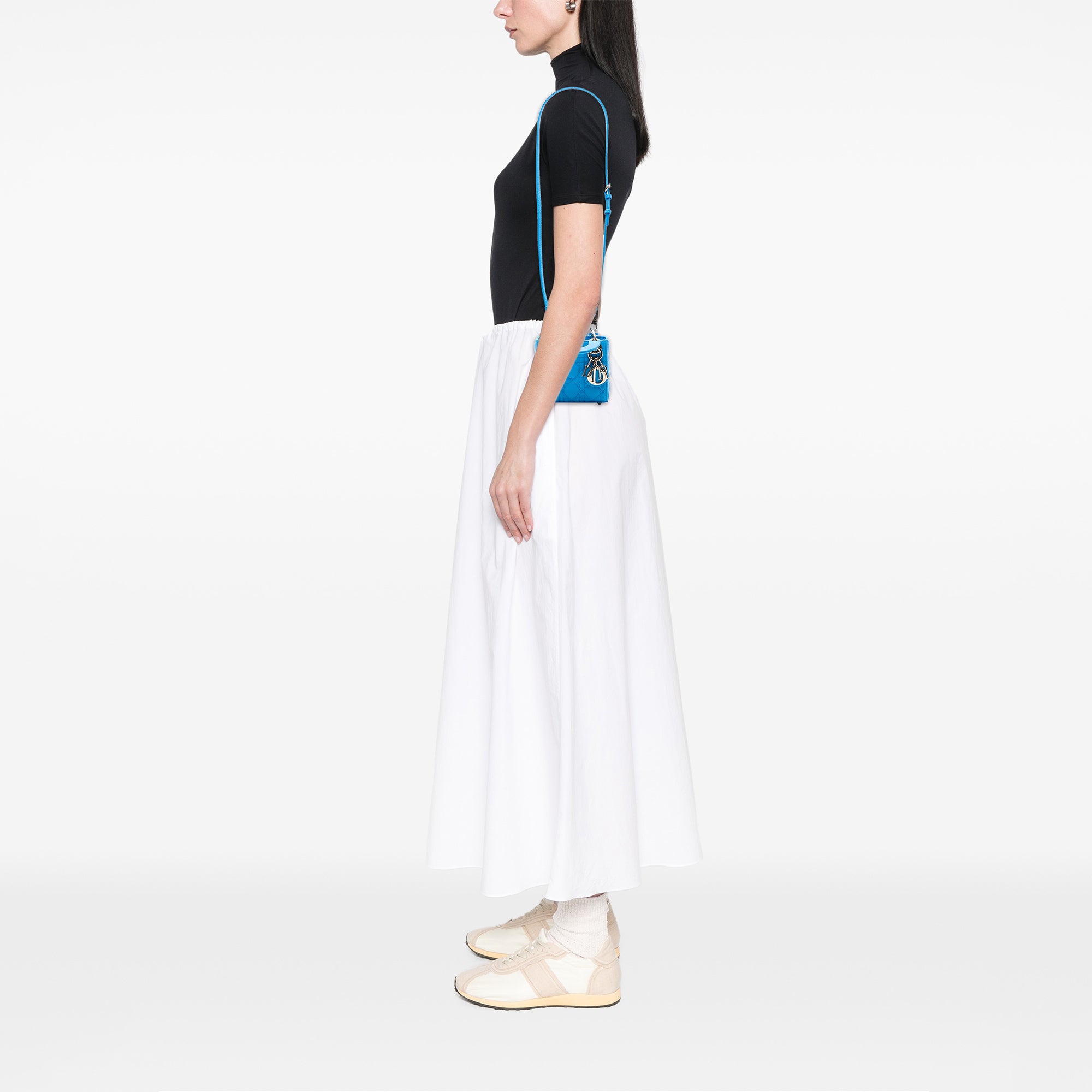 Micro Lambskin Cannage Lady Dior