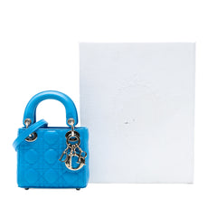 Micro Lambskin Cannage Lady Dior