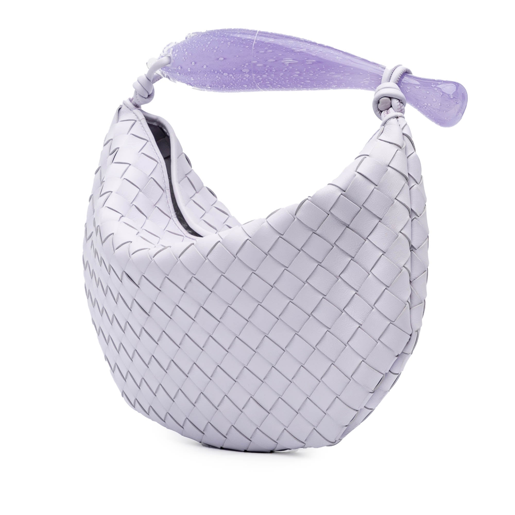 Limited Edition Murano Glass Lambskin Intrecciato Sardine