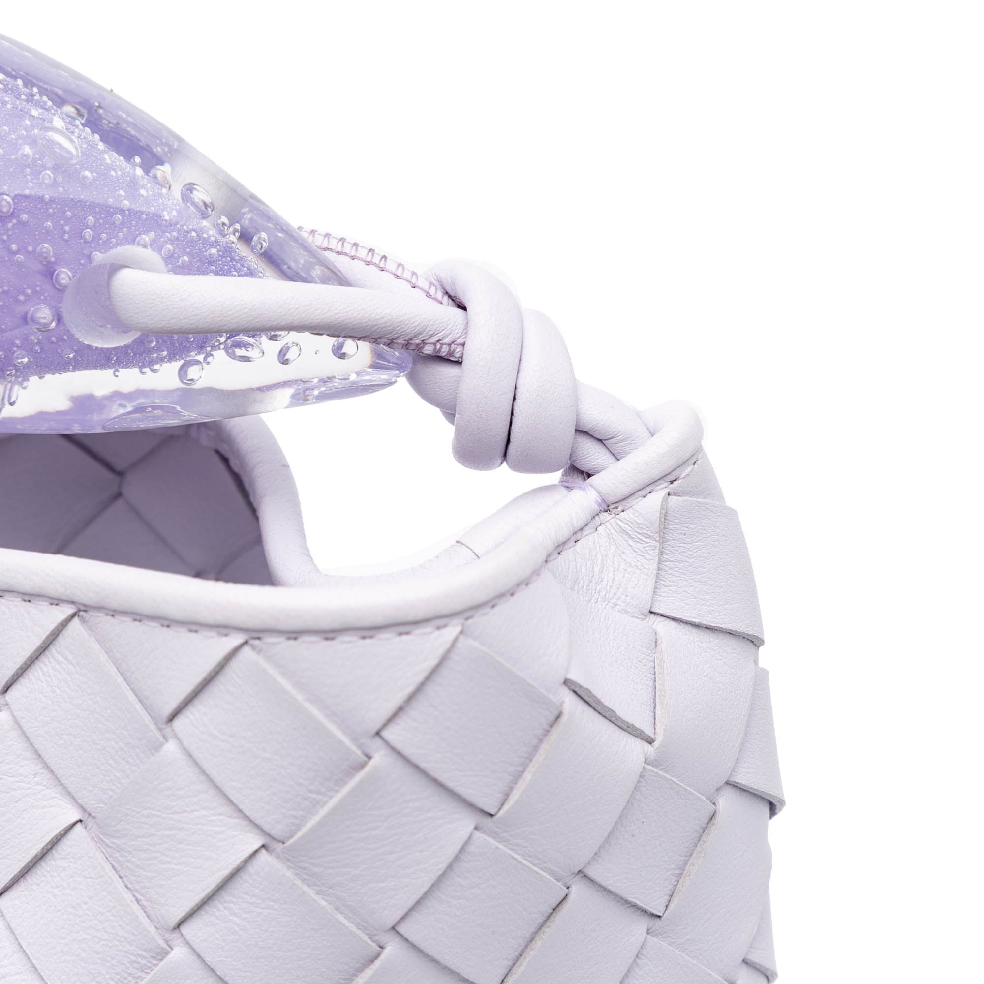 Limited Edition Murano Glass Lambskin Intrecciato Sardine