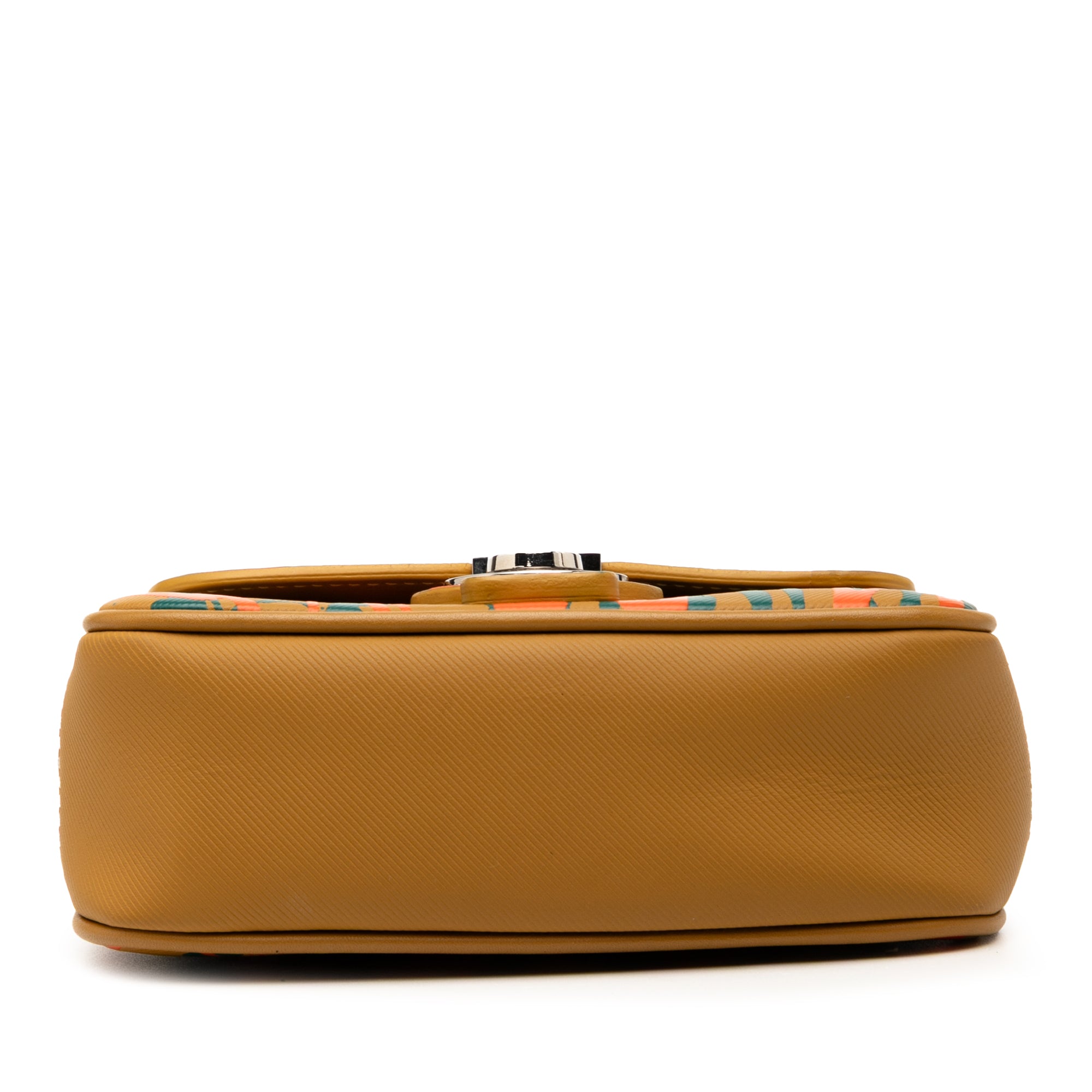 Mini Leather Splashed DK88 Top Handle Bag