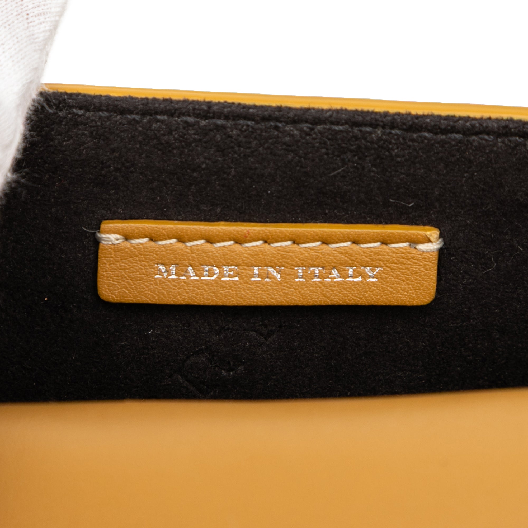 Mini Leather Splashed DK88 Top Handle Bag