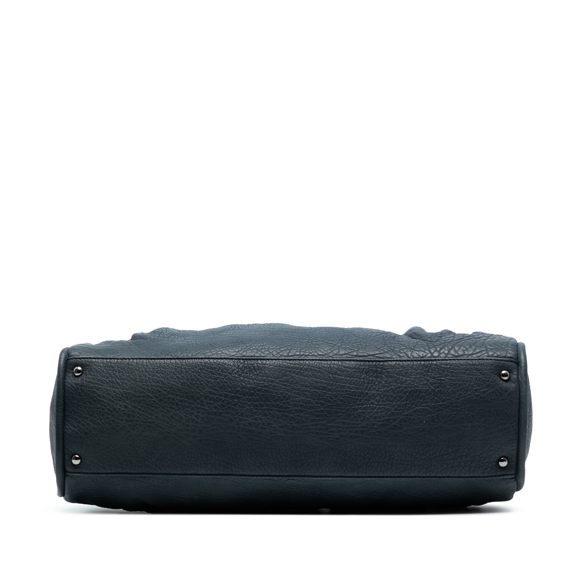 Calfskin Lady Braid Shoulder Bag