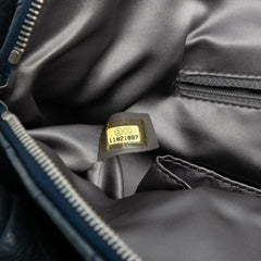 Calfskin Lady Braid Shoulder Bag