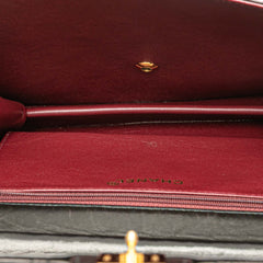 Medium CC Quilted Lambskin Half Single Flap