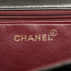 Medium CC Quilted Lambskin Half Single Flap