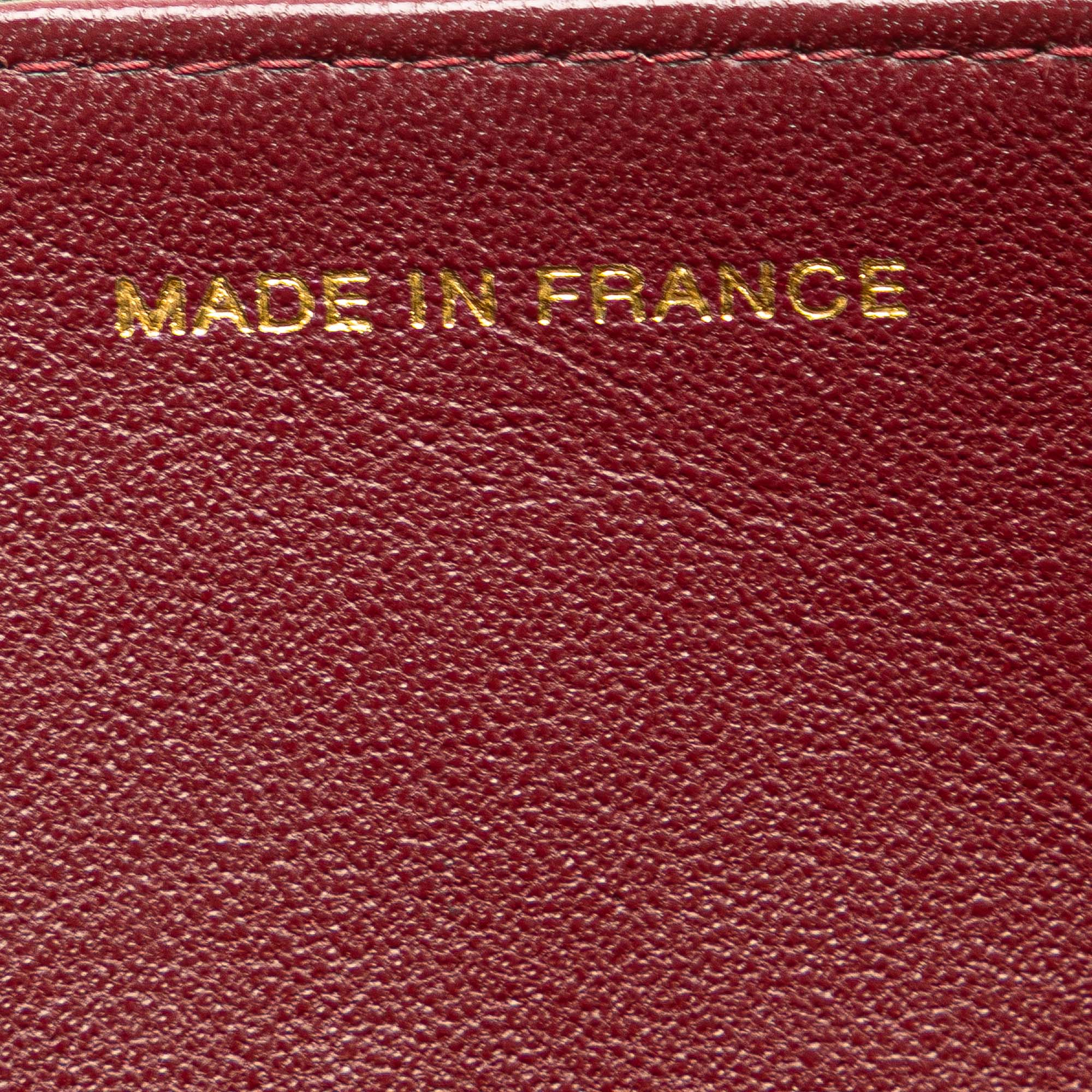Medium CC Quilted Lambskin Half Single Flap