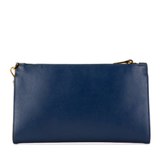 Saffiano Bow Clutch