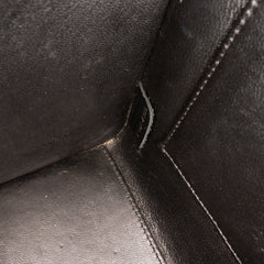 Nano Tricolor Grained Calfskin and Nubuck Luggage Tote