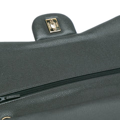 Jumbo Classic Caviar Double Flap