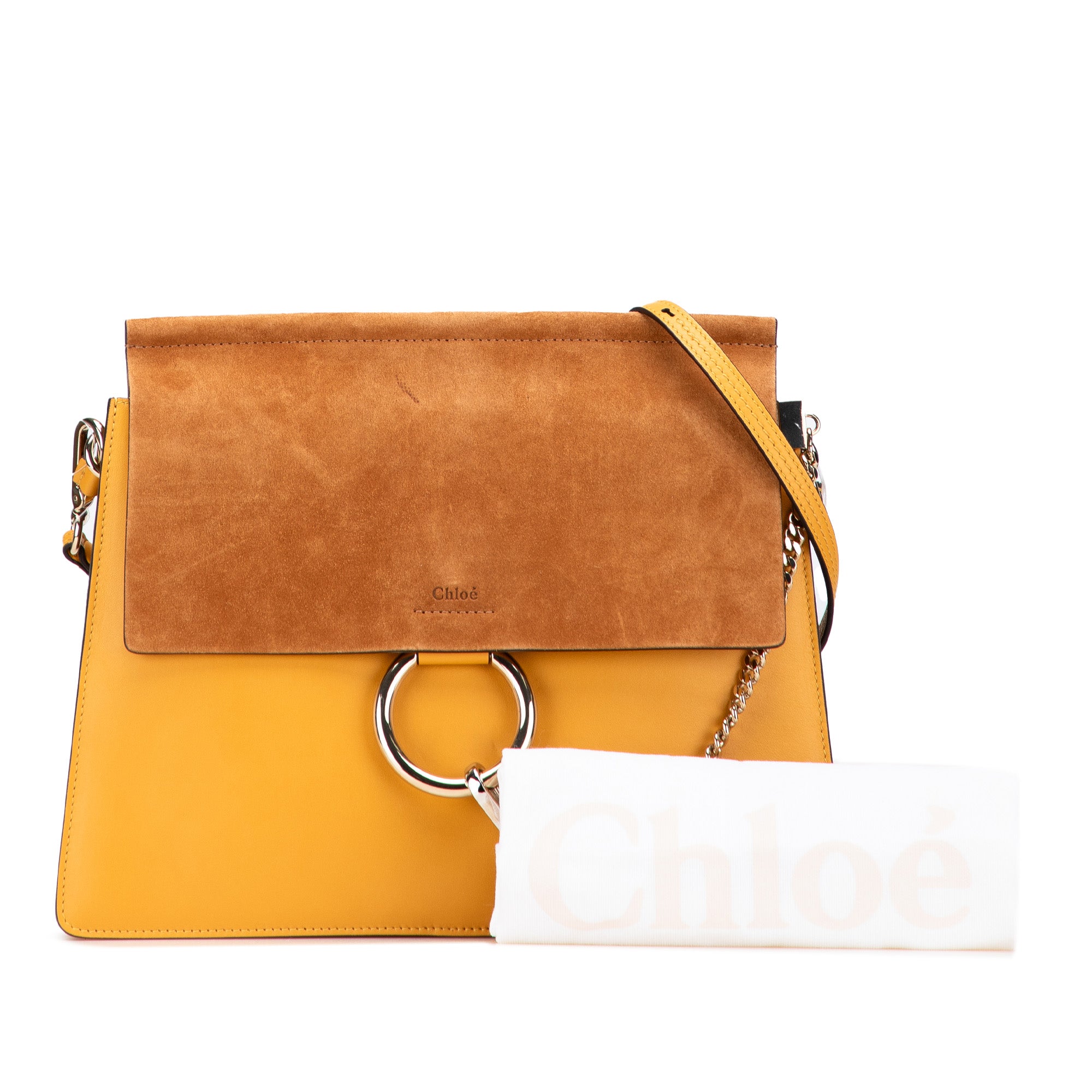 Medium Leather Faye Shoulder Bag