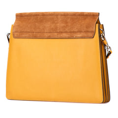 Medium Leather Faye Shoulder Bag
