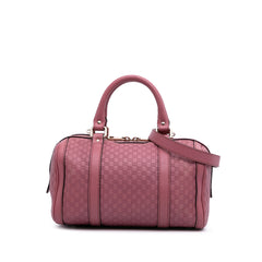 Small Microguccissima Joy Boston Bag
