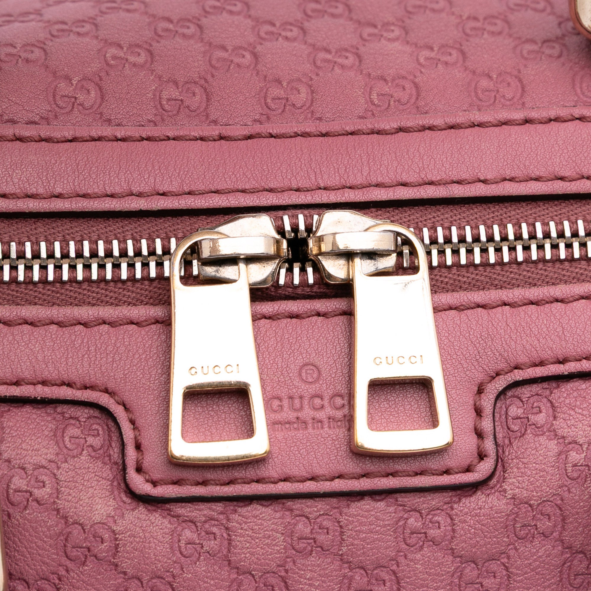 Small Microguccissima Joy Boston Bag