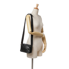 Mini Quilted Lambskin Camera Crossbody