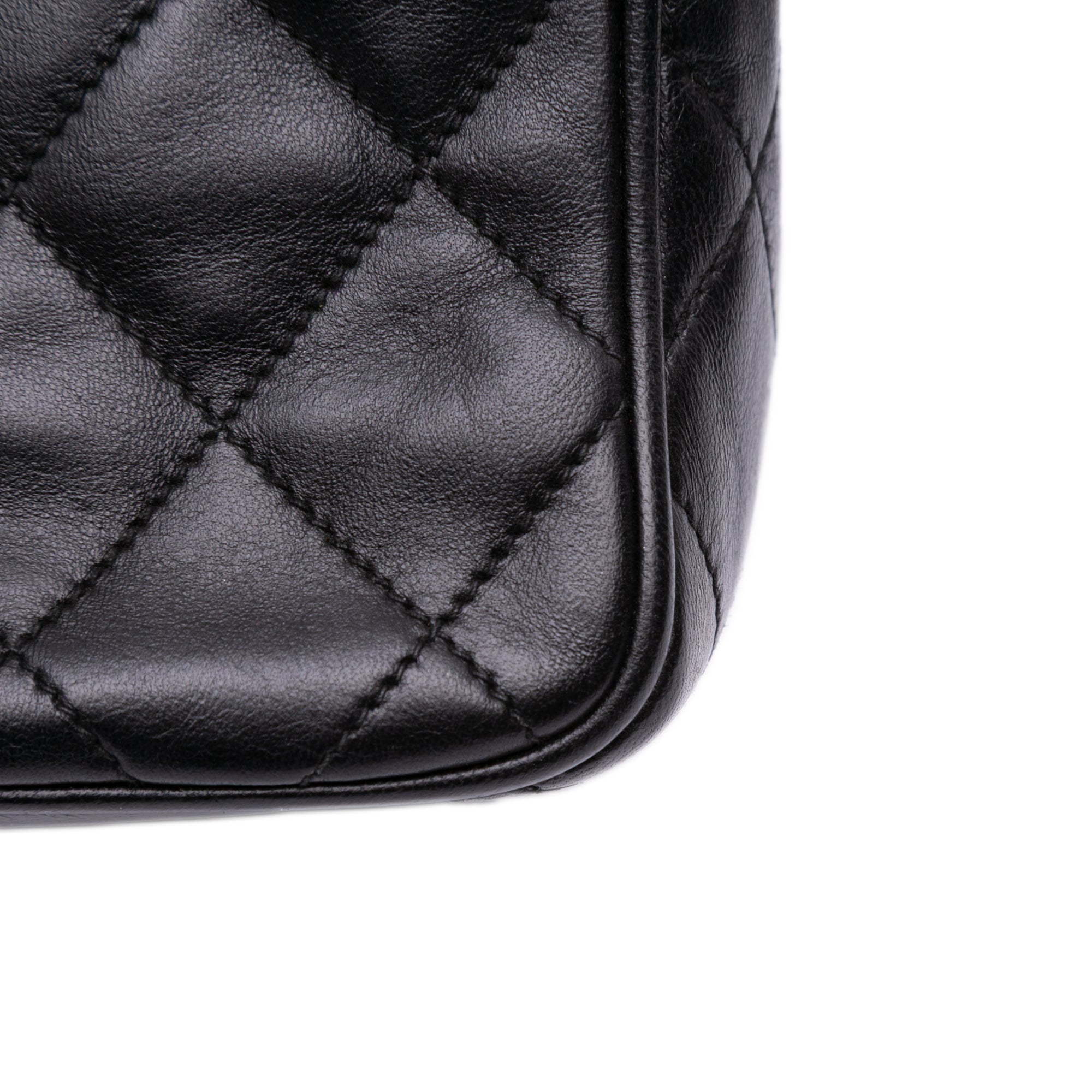Mini Quilted Lambskin Camera Crossbody