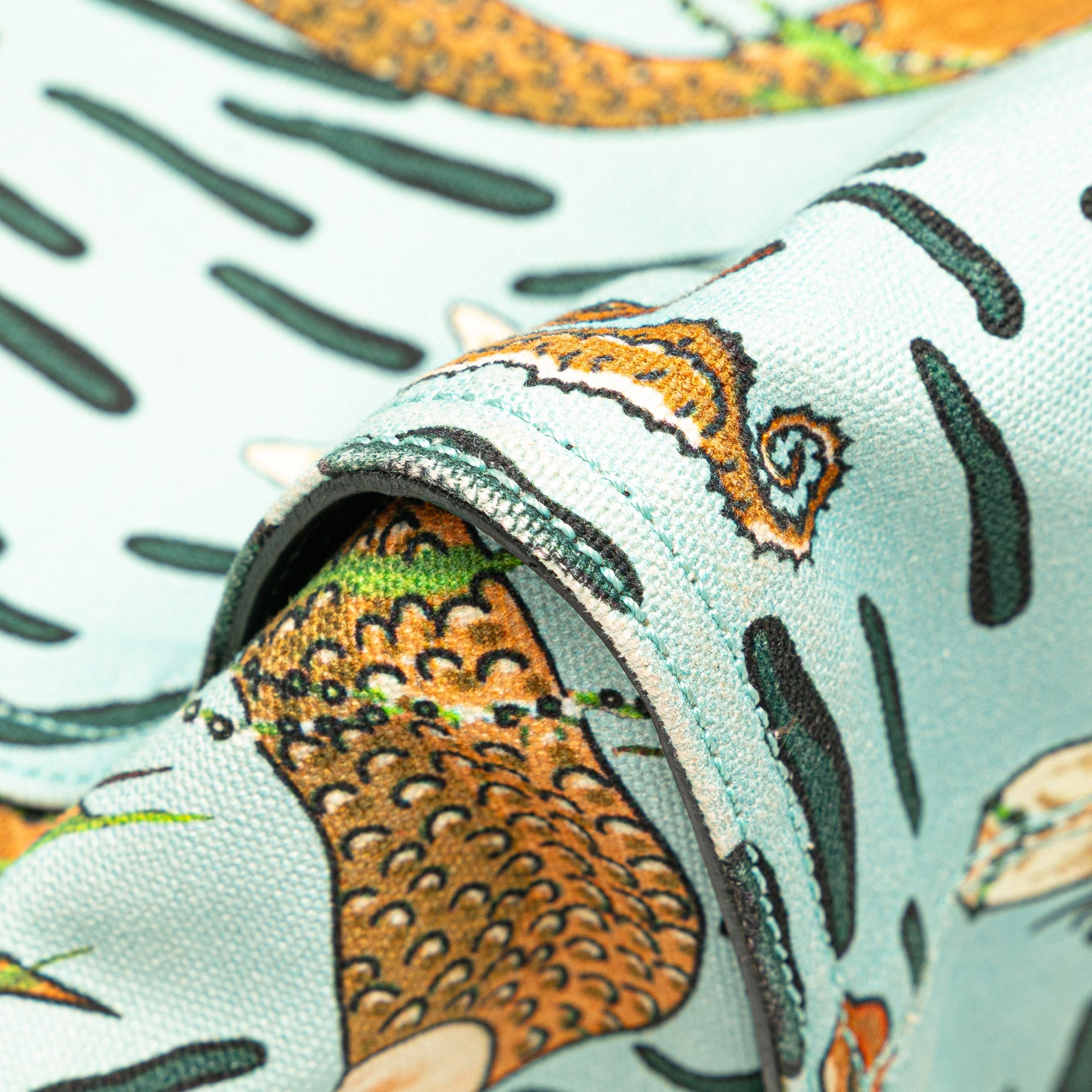 Paulas Ibiza Medium Canvas Mermaid Print Tote